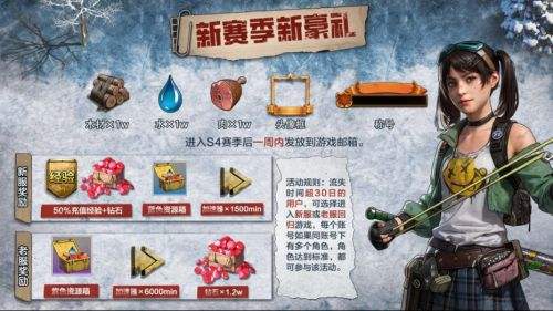 凛冬将至,末日求生,《荒野迷城》S4赛季即将开启