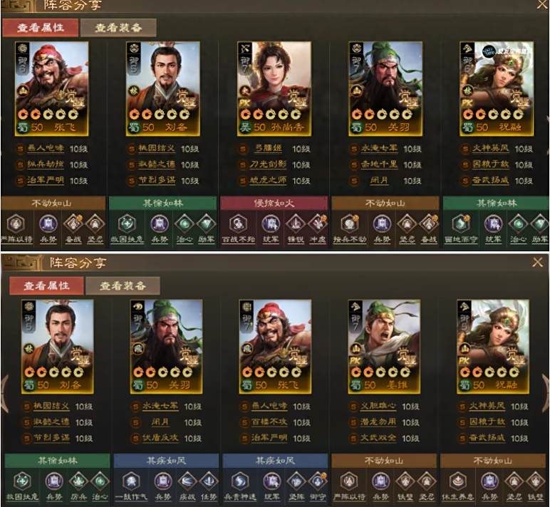 《三国志战棋版》祝融阵容战法搭配推荐20241
