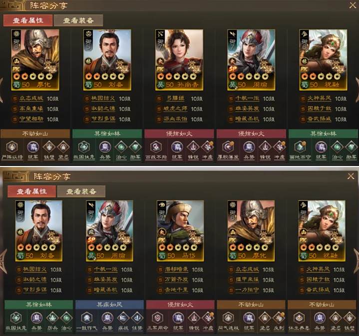 《三国志战棋版》祝融阵容战法搭配推荐20242