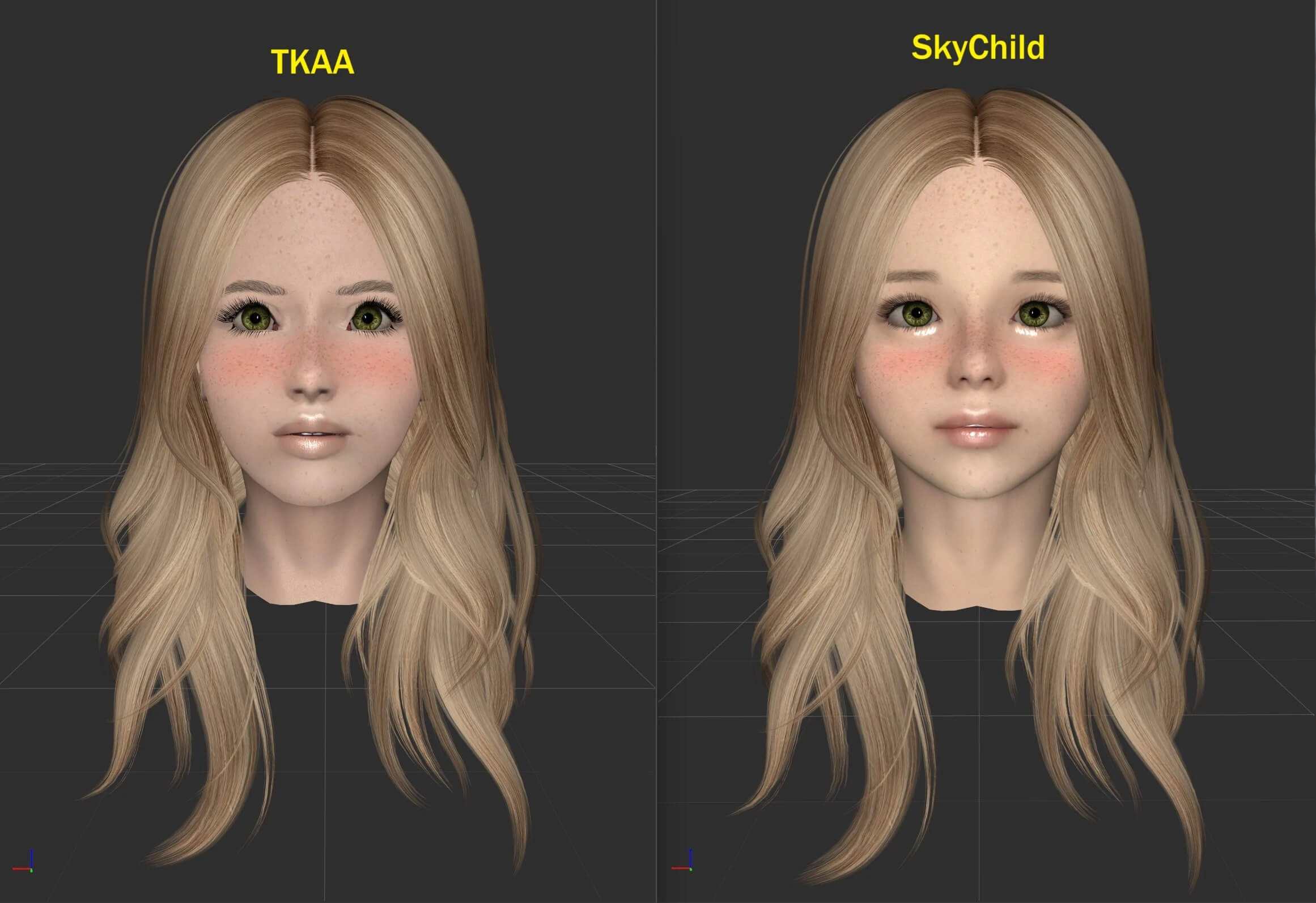 《上古卷轴5：天际》高清MOD儿童3D建模画质升级3