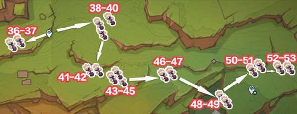 《原神》96个肉龙掌最佳采集路线一览3