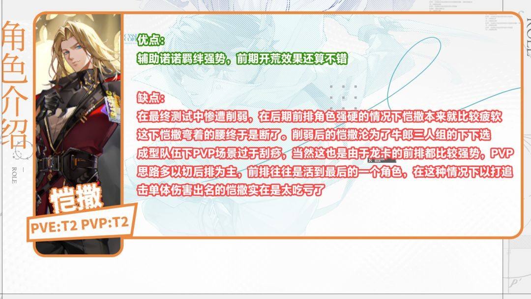 《龙族卡尔赛之门》全SSR角色强度解析7