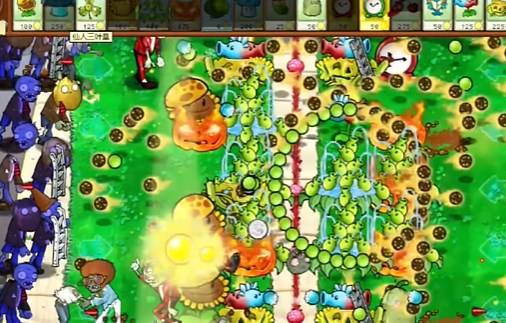 《PVZ杂交版》益智模式继续夹击图文通关流程7