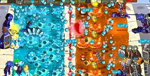 《PVZ杂交版》益智模式冰火两重天过关攻略详解5