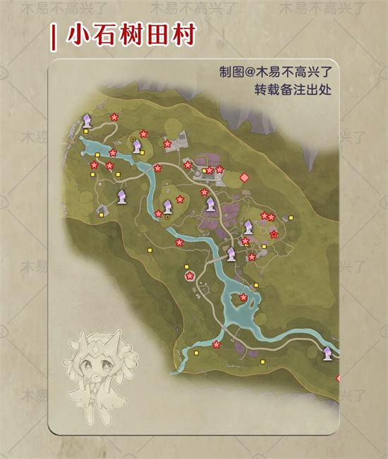 《无限暖暖》地图各区域奇想星位置大全4