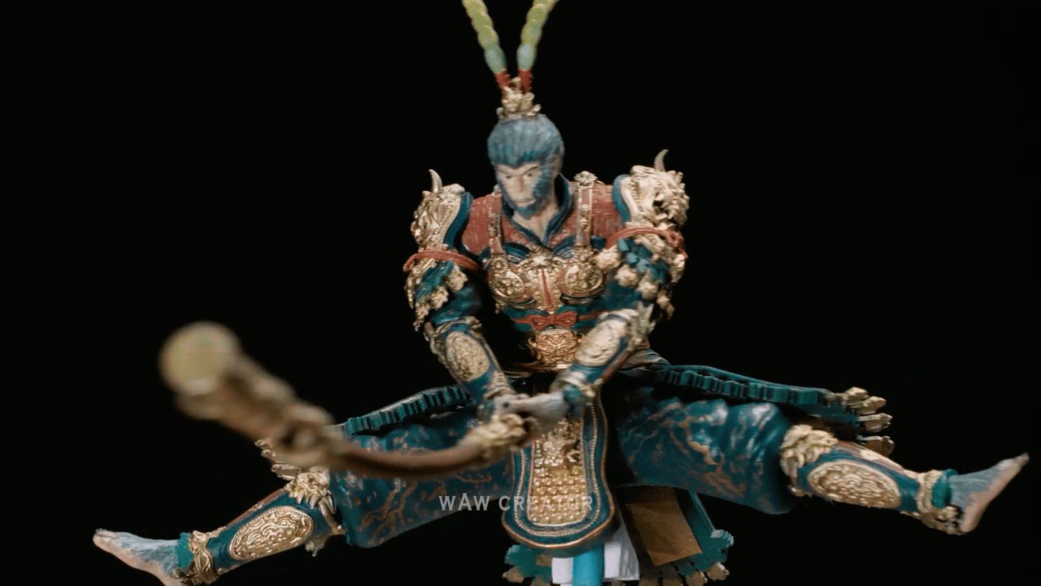 大神制作《黑神话》亢金龙之战实景模型曝光7