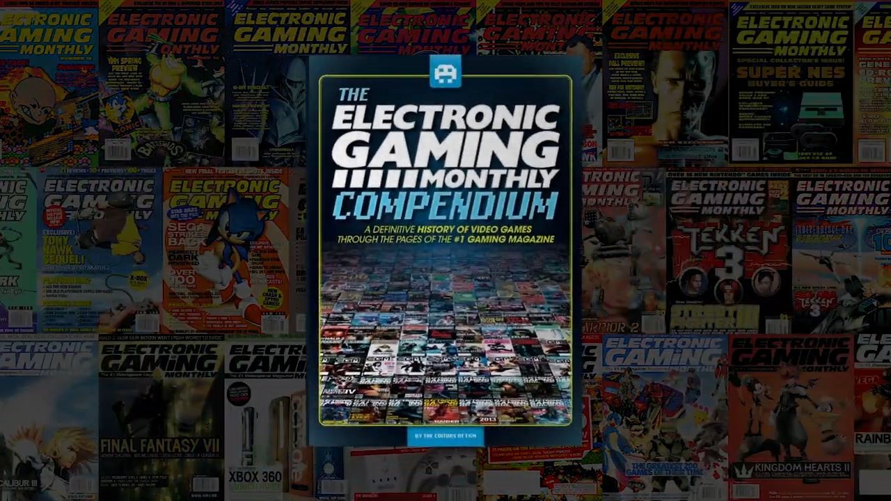 游戏杂志《EGM》25周年纪念珍藏版开启众筹1