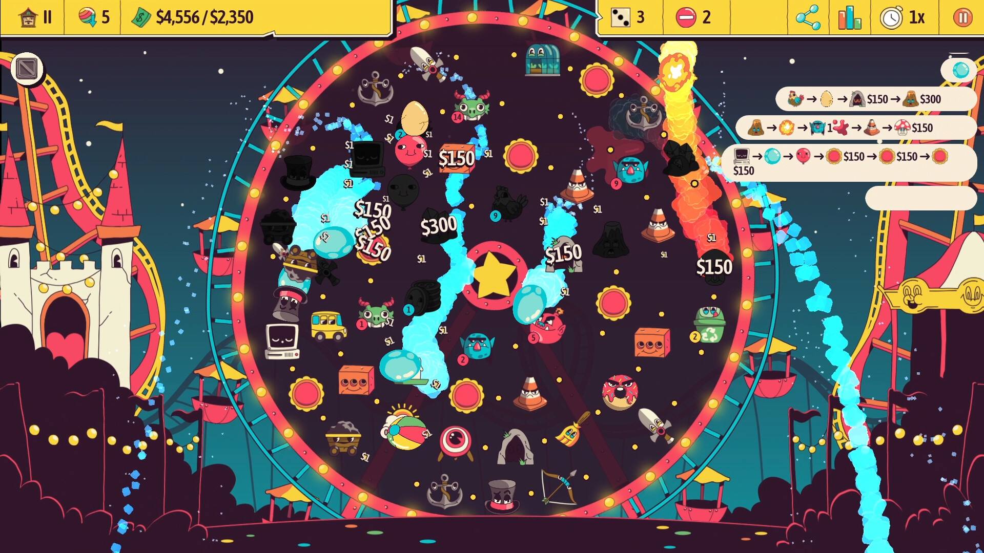 牌组构建肉鸽游戏《弹球亿万富翁》Steam试玩Demo上线3