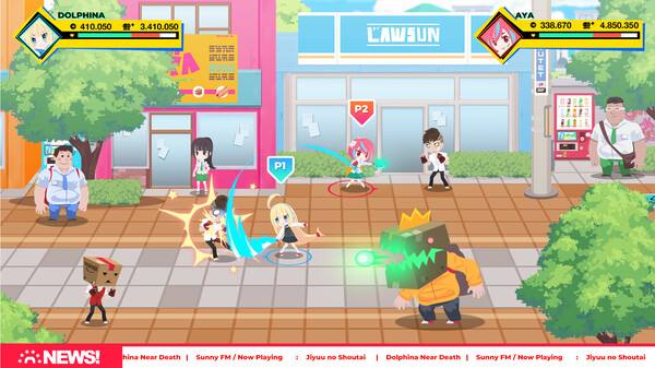 清版街机动作游戏《SchoolBeat》登陆Steam2