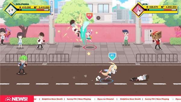 清版街机动作游戏《SchoolBeat》登陆Steam3