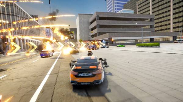 汽车战斗赛车游戏《Burnin'Rubber6》登陆Steam4