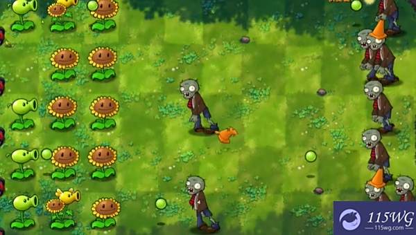 《植物大战僵尸融合版》第1关怎么过关第1关图文完成攻略4