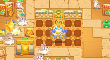 《保卫萝卜4法老归来》第114关过关攻略2