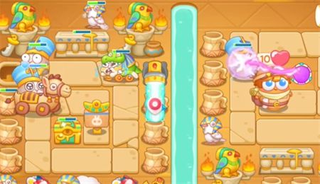 《保卫萝卜4法老归来》第118关通关流程2