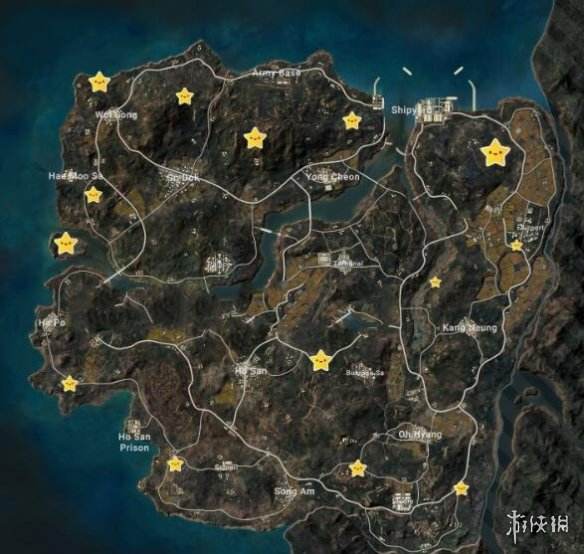 《pubg》泰戈密室位置一览2