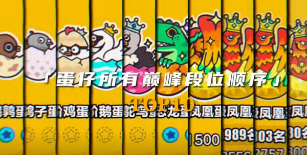 《蛋仔派对》段位等级表一览1