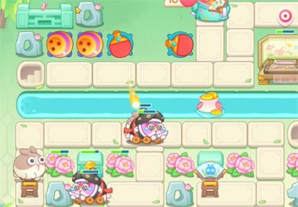 《保卫萝卜4梁波波与祝秋秋》第6关过关方法2