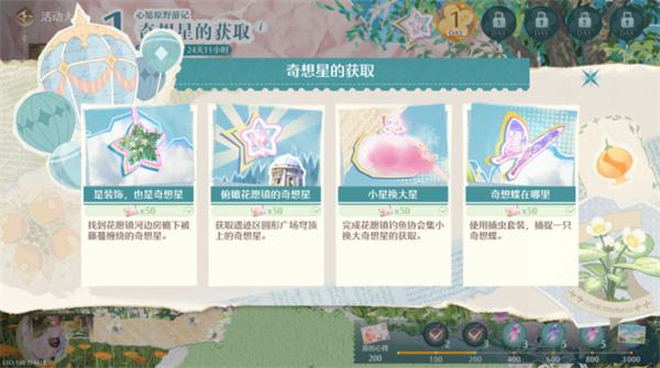 《无限暖暖》心愿原野游记全部攻略1