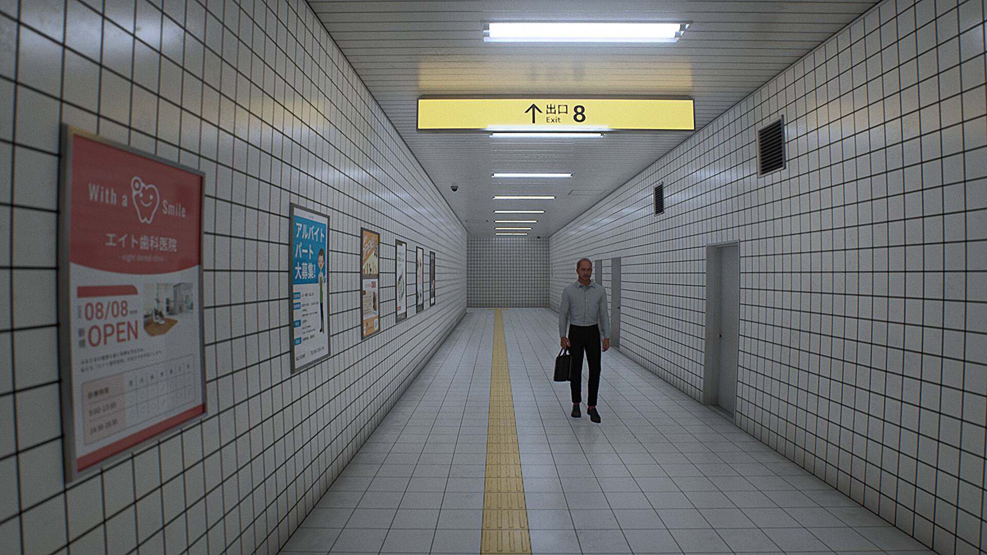 恐怖游戏《8番出口》真人电影版2025年上映3