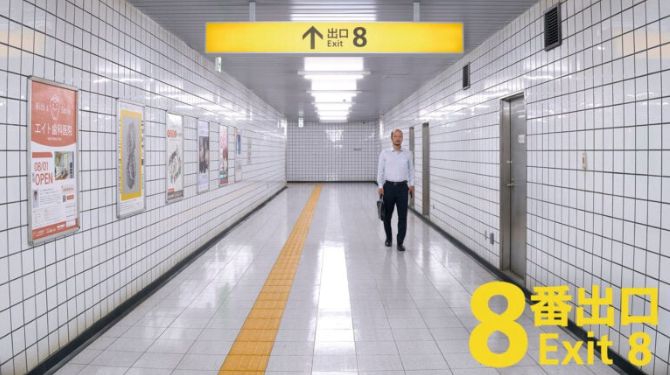 恐怖游戏《8番出口》真人电影版2025年上映1