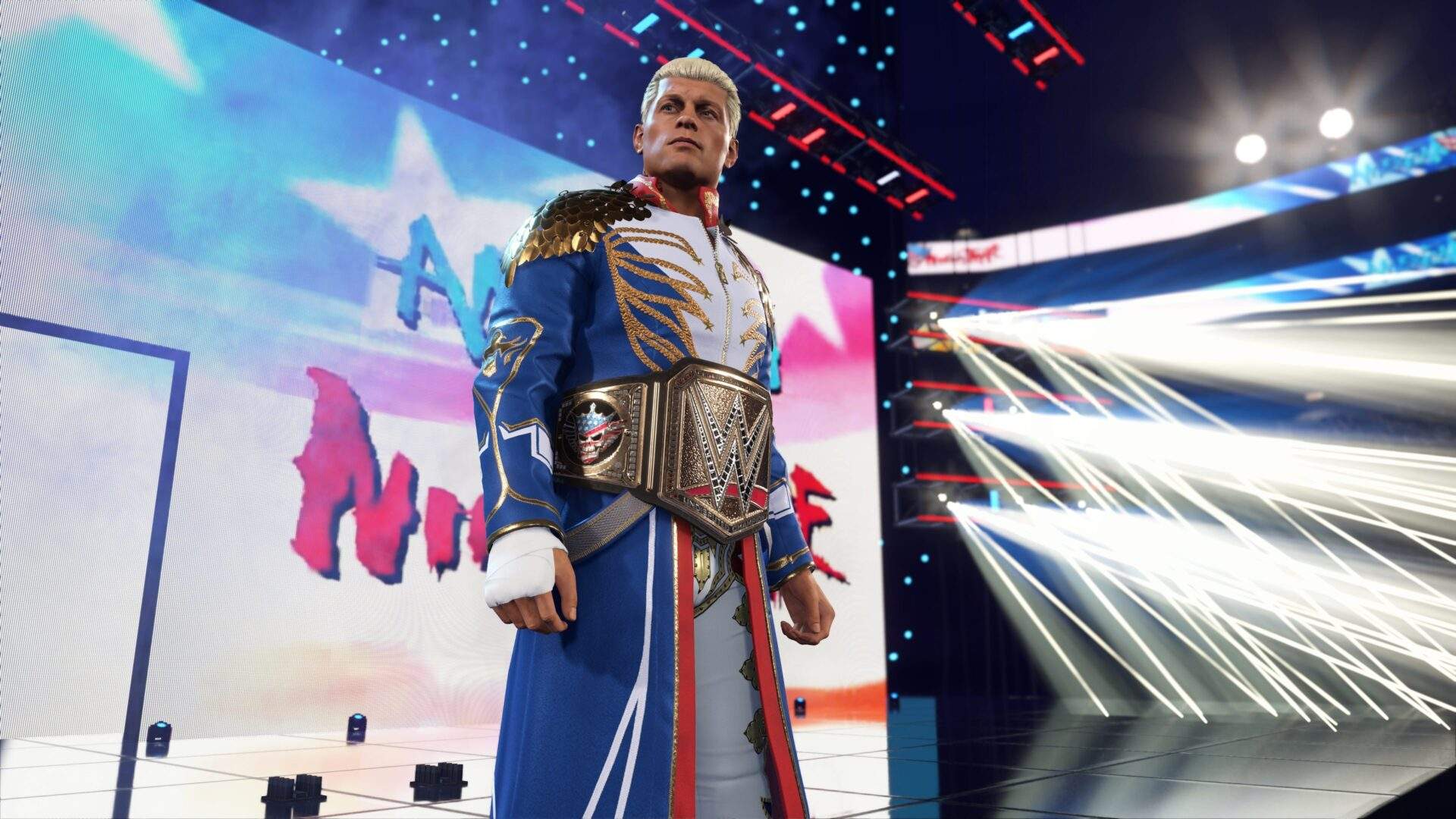 职业摔角《WWE2K25》》宣布登陆主机PC截图首曝2