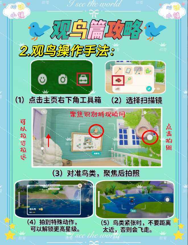 《心动小镇》观鸟爱好解锁攻略3