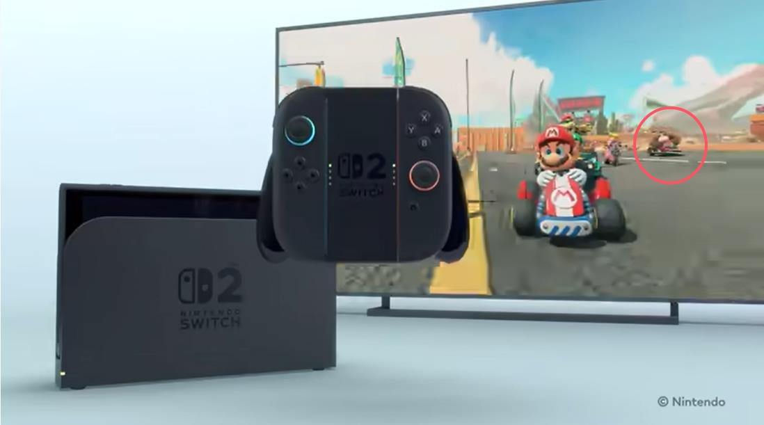 Switch2预告片疑似泄露《马里奥赛车》新作信息2