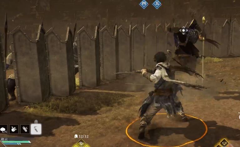 《真三国无双起源》新野之战八门金锁阵摧毁方法1