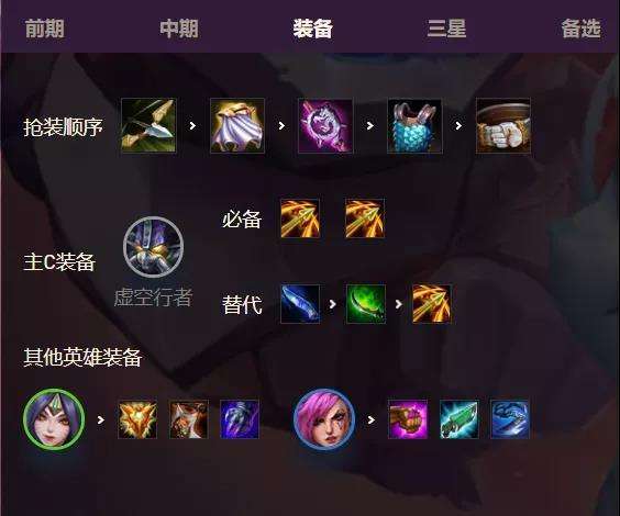 《金铲铲之战》虚空行者怎么出装虚空行者出装搭配2