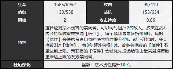 《无期迷途》多芙技能攻略多芙如何搭配技能4