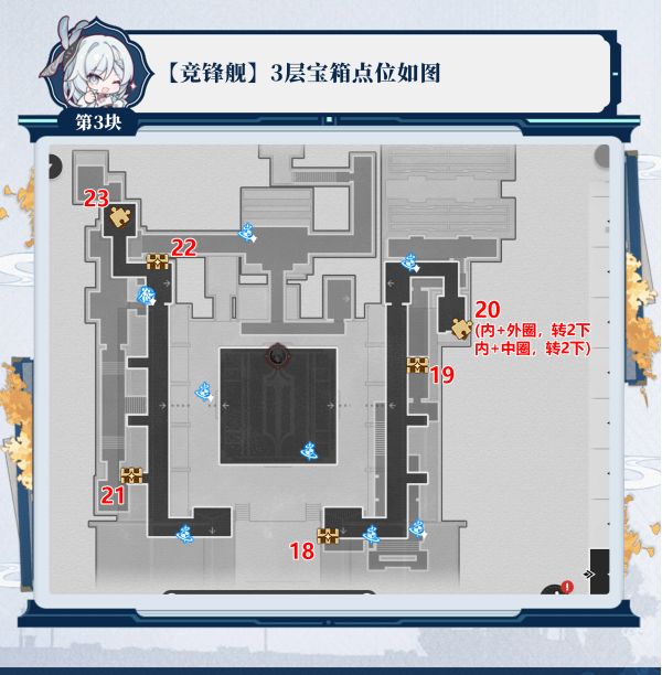 《崩坏星穹铁道》2.5竞锋舰宝箱位置攻略竞锋舰宝箱在哪里4