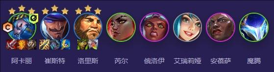 《云顶之弈》S13迅击卡丽牌阵容推荐2