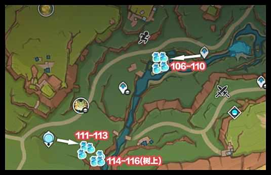 《原神》青蜜梅在哪里收集青蜜梅采集路线7