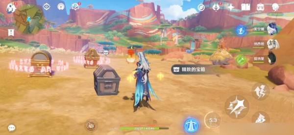 《原神》硫晶支脉山顶宝箱位置硫晶支脉三宝箱如何打开13