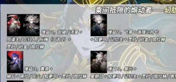 《崩坏星穹铁道》3.0末日幻影怎么配队3.0末日幻影阵容搭配攻略4